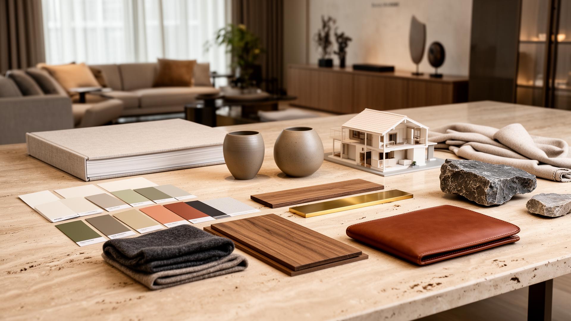 Curated Atelier paint colour library with archival swatch cards