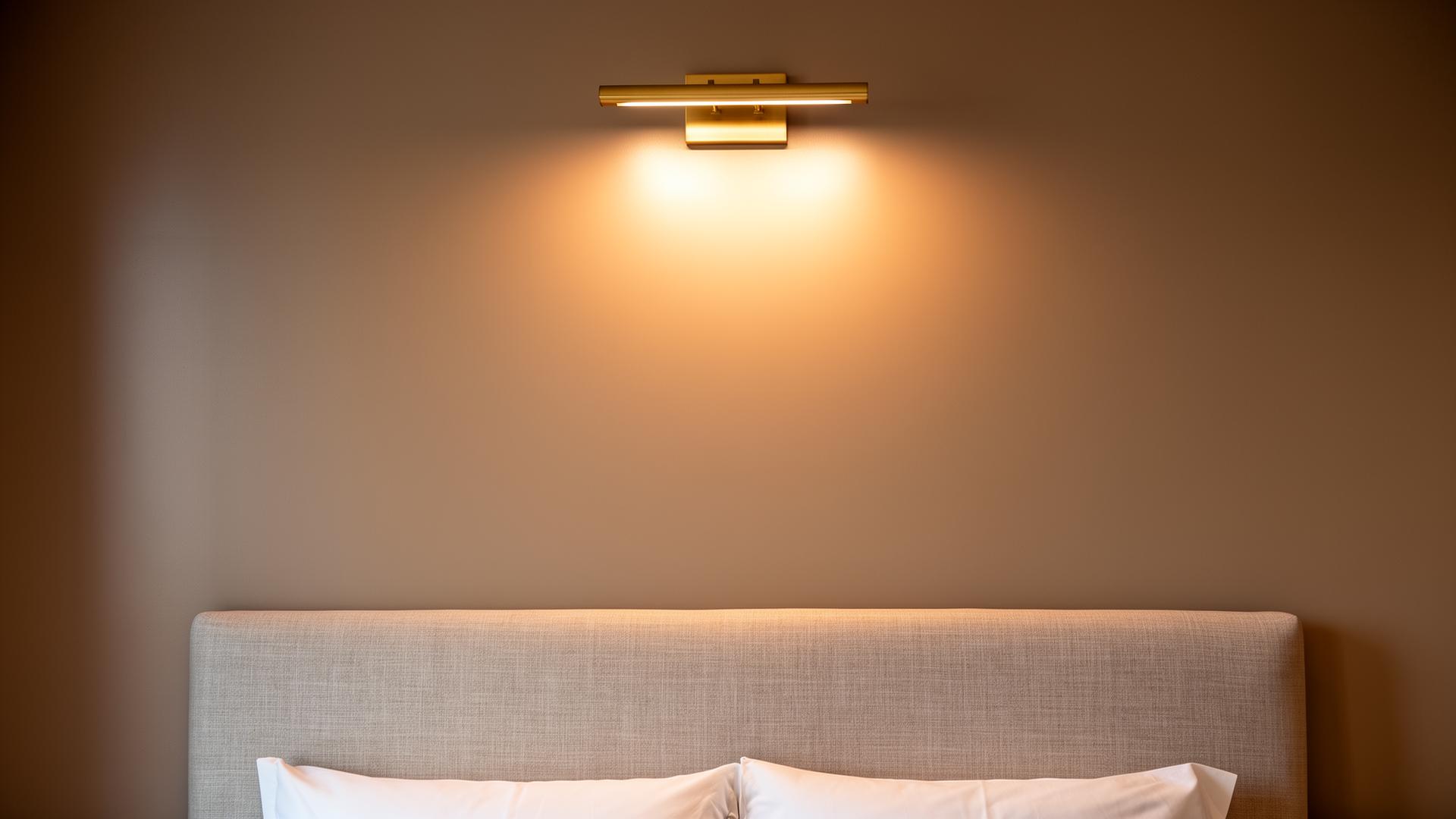 Deep oxblood Zinsser satin room in a Singapore residence — full feature-wall context, warm directional light